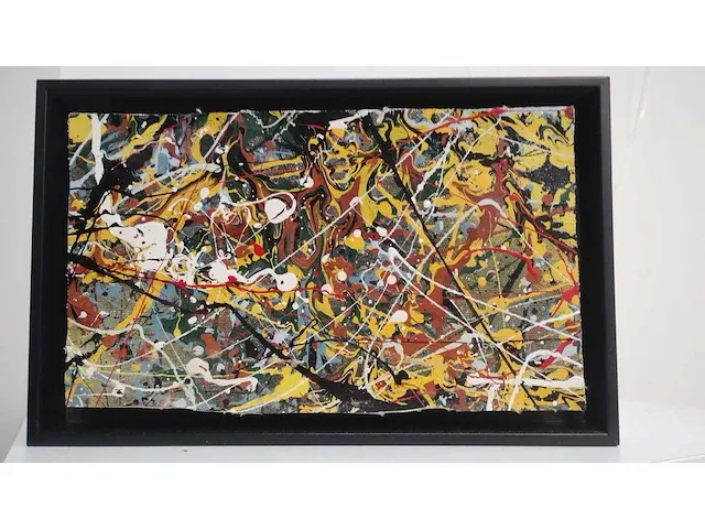 Schilderij naar jackson pollock - afbeelding 1 van  2