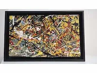 Schilderij naar jackson pollock - afbeelding 1 van  2