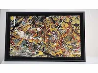 Schilderij naar jackson pollock - afbeelding 2 van  2