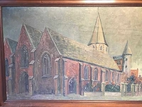 Schilderij oostrozebeke 1927. groot formaat. - afbeelding 20 van  26