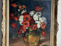 Schilderij op doek 'bloementafereel' - peeters - - afbeelding 2 van  5