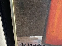 Schilderij op doek 'bloementafereel' rik leppens - - afbeelding 4 van  5