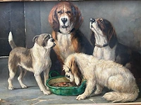 Schilderij op doek edmond van der meulen - afbeelding 1 van  11