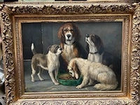 Schilderij op doek edmond van der meulen - afbeelding 4 van  11