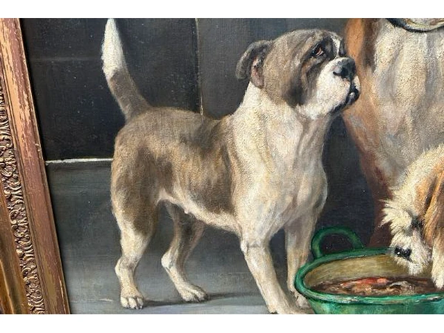 Schilderij op doek edmond van der meulen - afbeelding 5 van  11