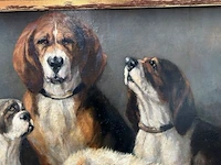 Schilderij op doek edmond van der meulen - afbeelding 6 van  11