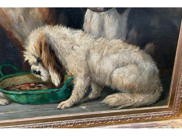 Schilderij op doek edmond van der meulen - afbeelding 7 van  11