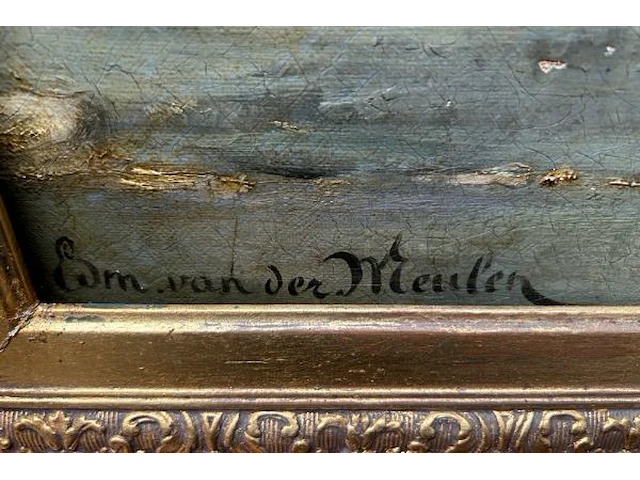 Schilderij op doek edmond van der meulen - afbeelding 8 van  11