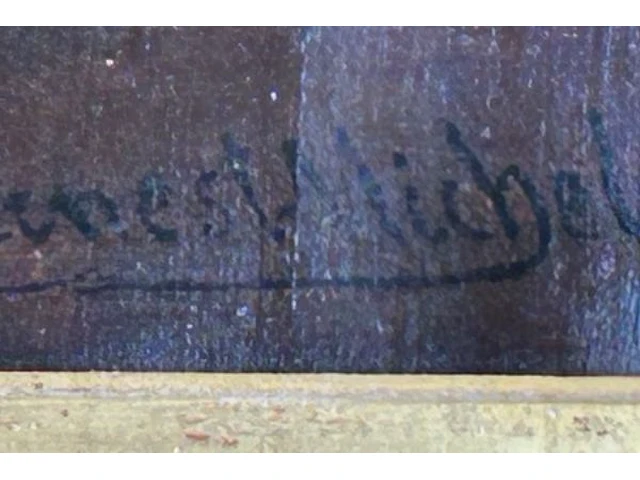 Schilderij op doek ernest michel - afbeelding 5 van  10