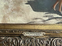 Schilderij op doek 'eze sur mer' - f.autome - - afbeelding 5 van  7