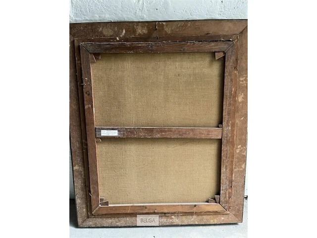 Schilderij op doek 'eze sur mer' - f.autome - - afbeelding 6 van  7