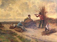 Schilderij op doek frans van kuyck