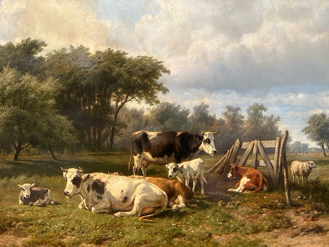 Schilderij op doek hendrik savrij - afbeelding 1 van  11