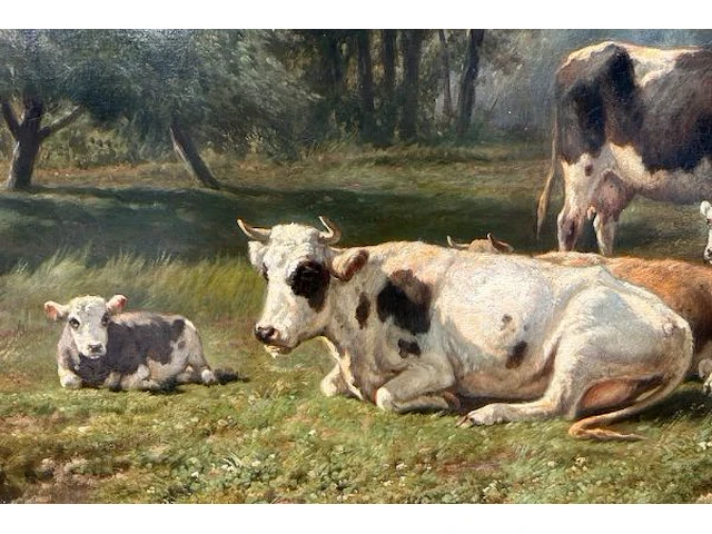 Schilderij op doek hendrik savrij - afbeelding 5 van  11