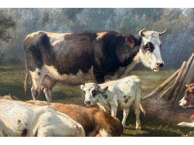 Schilderij op doek hendrik savrij - afbeelding 6 van  11