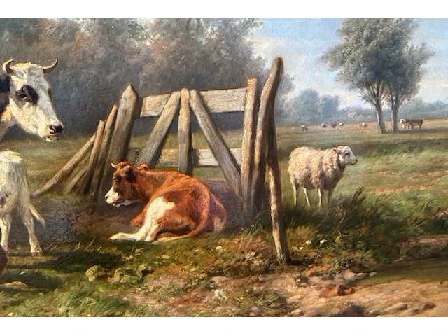 Schilderij op doek hendrik savrij - afbeelding 7 van  11