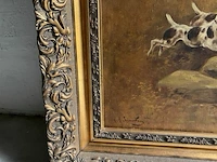 Schilderij op doek 'jachtafereel' - paul schouten - - afbeelding 6 van  7