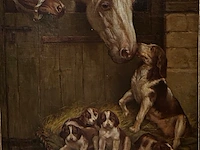Schilderij op doek l.jacquart - afbeelding 1 van  9