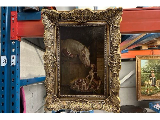 Schilderij op doek l.jacquart - afbeelding 2 van  9