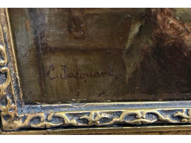 Schilderij op doek l.jacquart - afbeelding 6 van  9