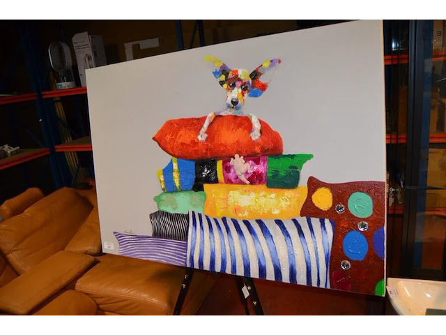 Schilderij op doek pr interiors - afbeelding 2 van  8