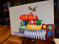 Schilderij op doek pr interiors - afbeelding 2 van  8