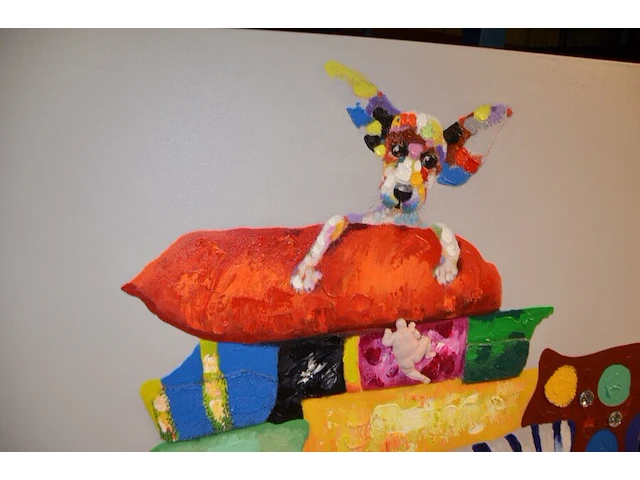Schilderij op doek pr interiors - afbeelding 4 van  8