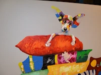 Schilderij op doek pr interiors - afbeelding 4 van  8