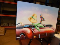 Schilderij op doek pr interiors - afbeelding 2 van  8