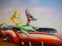Schilderij op doek pr interiors - afbeelding 4 van  8