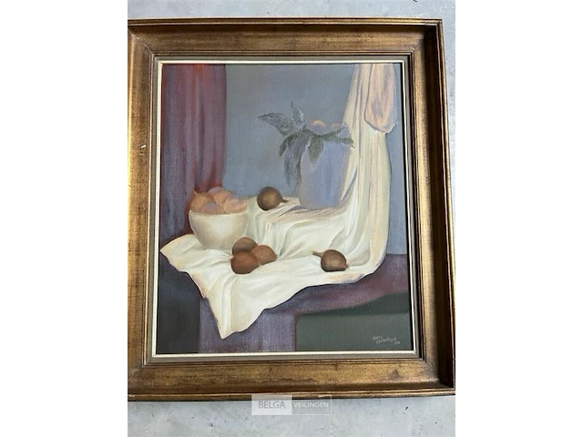 Schilderij op doek 'rosita vandebrouck' 1976 - - afbeelding 2 van  5