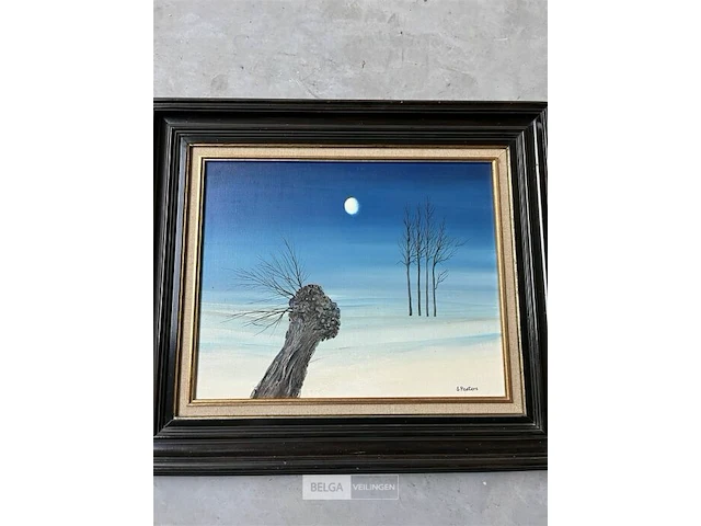 Schilderij op doek 's. peeters' - - afbeelding 1 van  5