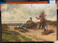 Schilderij op doek
