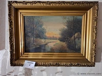 Schilderij op doek