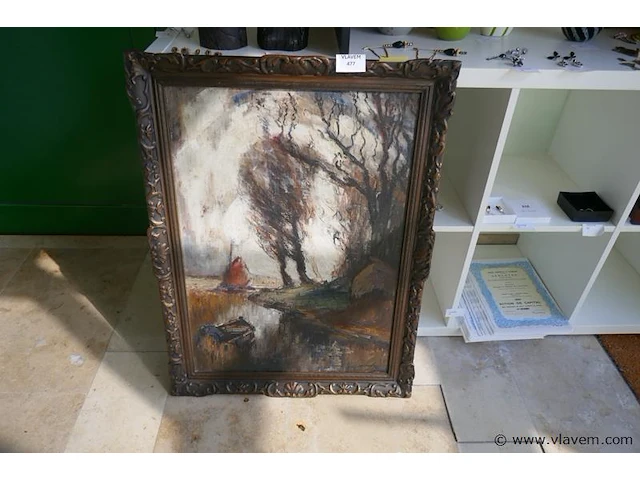 Schilderij op doek - afbeelding 2 van  3