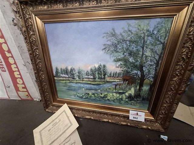 Schilderij op doek - afbeelding 1 van  3