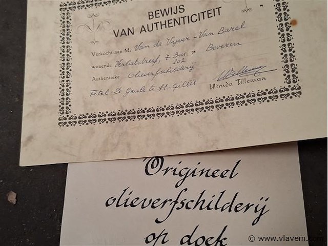 Schilderij op doek - afbeelding 3 van  3