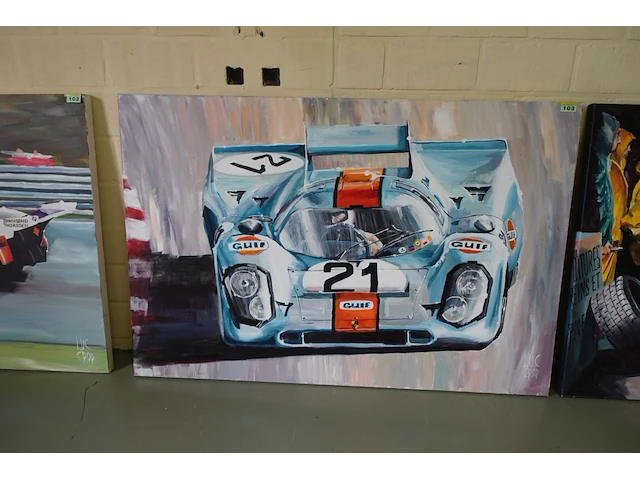 Schilderij op doek - afbeelding 1 van  2