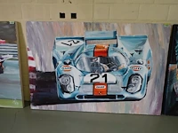 Schilderij op doek