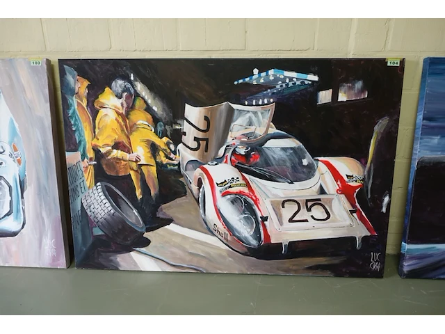 Schilderij op doek - afbeelding 1 van  2