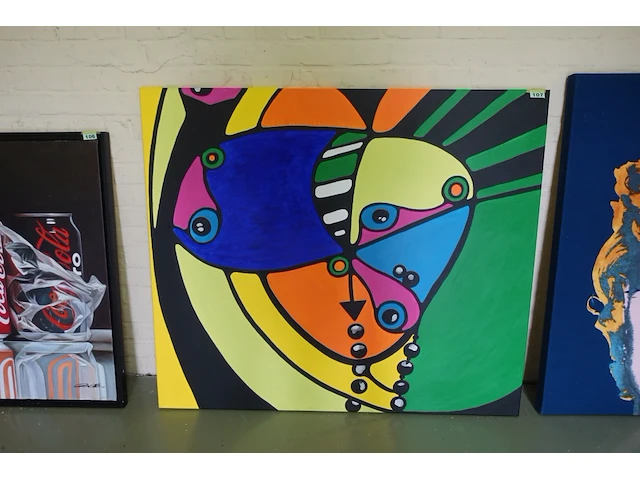 Schilderij op doek - afbeelding 1 van  2