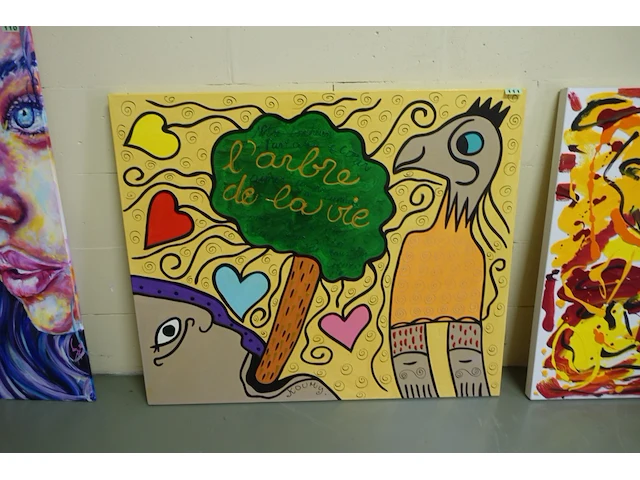 Schilderij op doek - afbeelding 1 van  2