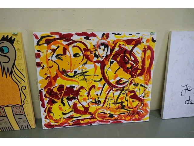 Schilderij op doek - afbeelding 1 van  2