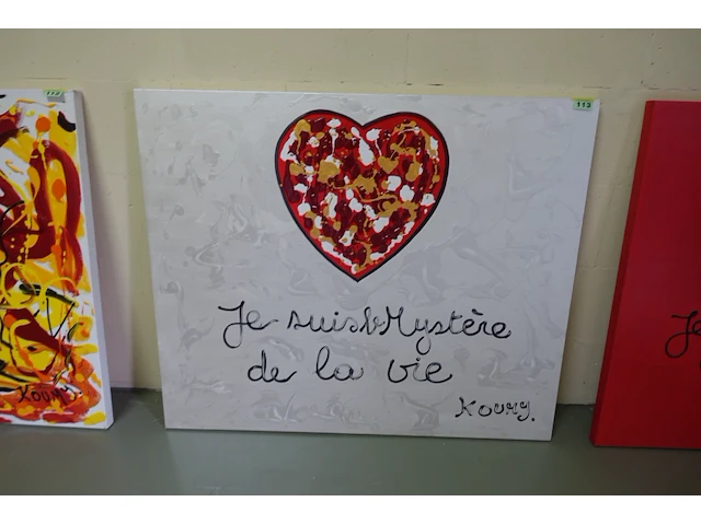 Schilderij op doek - afbeelding 1 van  2