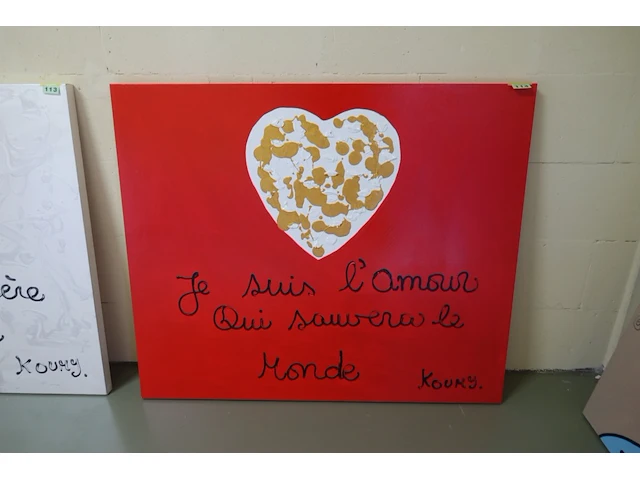 Schilderij op doek - afbeelding 1 van  2