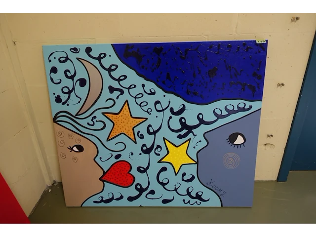Schilderij op doek - afbeelding 1 van  2