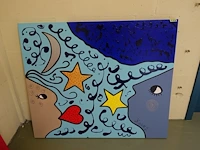 Schilderij op doek - afbeelding 1 van  2