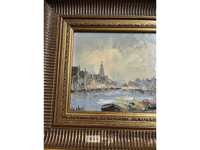 Schilderij op paneel - de wael - - afbeelding 3 van  5