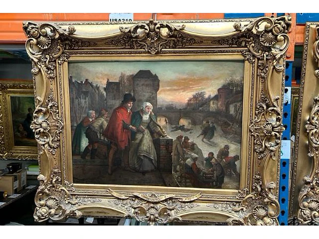 Schilderij op paneel joseph lies - afbeelding 3 van  10