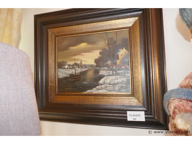 Schilderij op paneel - afbeelding 1 van  2